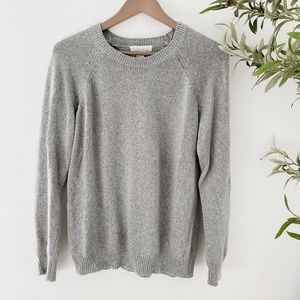 Forever 21 Grey Crew Neck Sweater